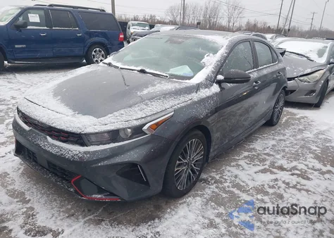 2022 Kia Forte Gt-Line from USA, damaged, VIN 3KPF54AD9NE489856